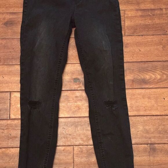 Wonder Nation Girls Black Jeggings Size M (7/8) - Picture 1 of 3
